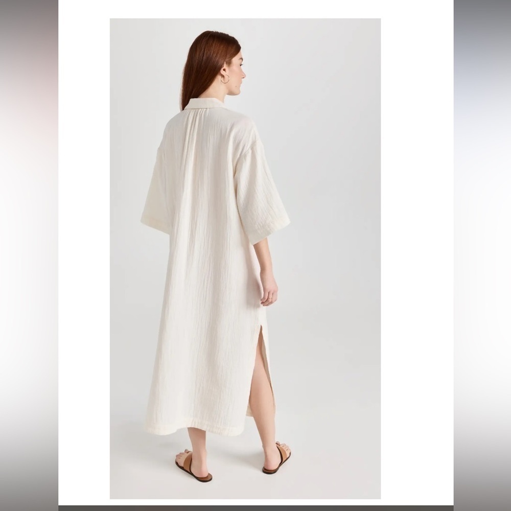 Madewell Isla Maxi Dress Color: Lighthouse XS NWT - Picture 3 of 7